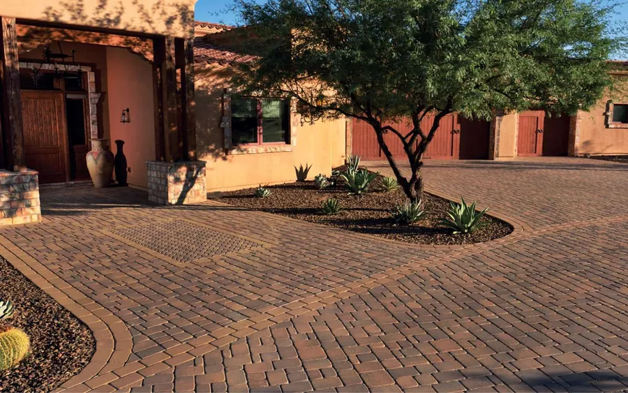Completed Phoenix Paver paver installation