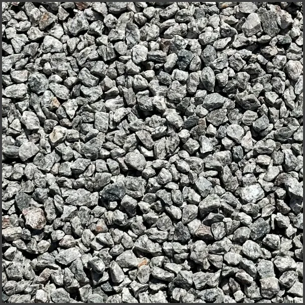 Arizona Beige Gravel installed