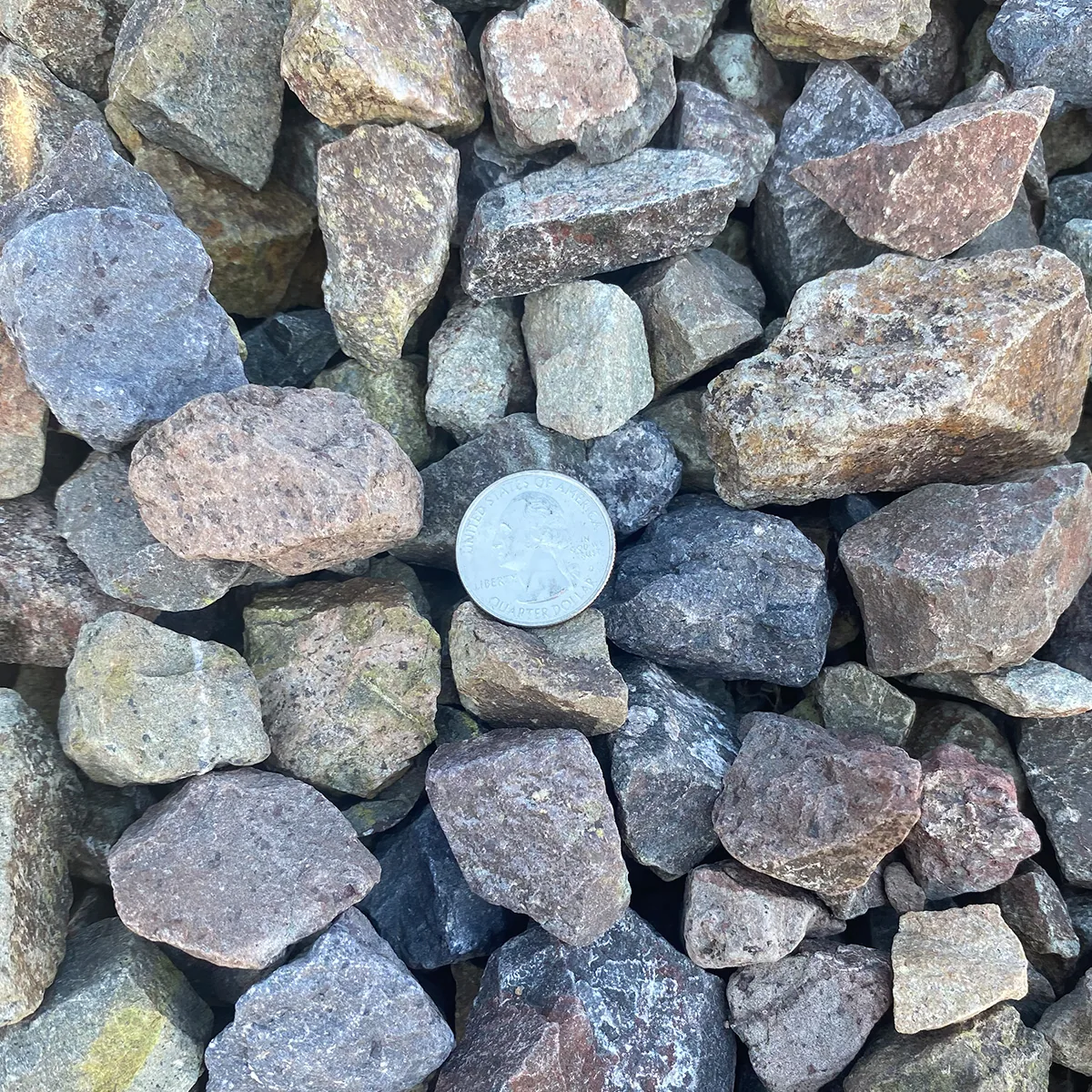 Mountain Vista Brown Gravel, 1"