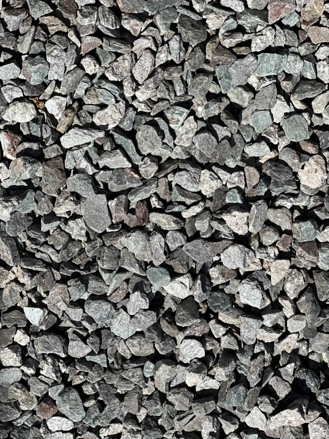 Ridge Gray Gravel installed