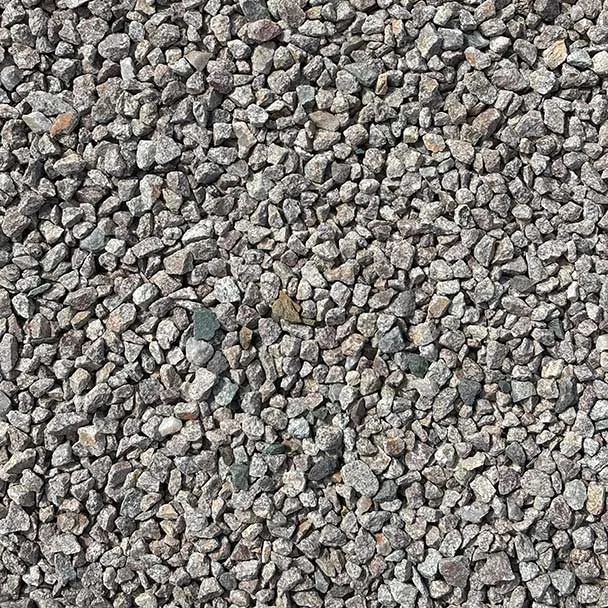Sandy Coral Gravel installed